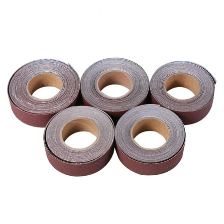 5 Size 6M 150-600 Grit Woodworking Sandpaper Abrasive Emery Cloth Roll Dry Polishing Sanding Tools for Metal Wood
5 Size 6M 150-600 Grit Woodworking Sandpaper Abrasive Emery Cloth Roll Dry Polishing Sanding Tools for Metal Wood