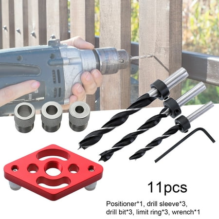 XWQ 11Pcs Adjustable Hole Locator Effective Anti-corrosion High Precision Wear-resistant Jig Dowel Carpentry Tools
XWQ 11Pcs Adjustable Hole Locator Effective Anti-corrosion High Precision Wear-resistant Jig Dowel Carpentry Tools