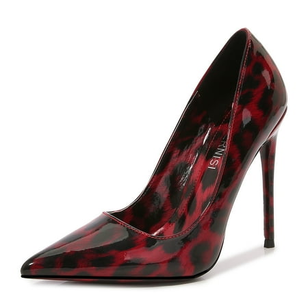 Women‘s Leopard Print Pointed Toe High Heels Sexy Stiletto Patent Leather Pumps Model Show Shoes
Women‘s Leopard Print Pointed Toe High Heels Sexy Stiletto Patent Leather Pumps Model Show Shoes