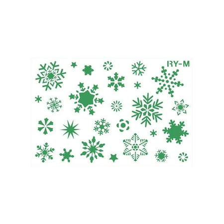 Christmas Decorations Diy Silicone Mould Christmas Snowflakes Hand-Painted Spray Painting Hollow Out Painting Template Large Medium And Small Snowflakes
Christmas Decorations Diy Silicone Mould Christmas Snowflakes Hand-Painted Spray Painting Hollow Out Painting Template Large Medium And Small Snowflakes