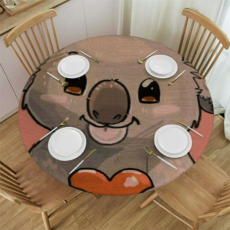 Patifu Koala Bear Round Table Cover Stain Resistant Washable Indoor Outdoor Tablecloth Kitchen Dining Wedding Parties Picnic Farmhouse 100% Polyester Fiber 54-58
Patifu Koala Bear Round Table Cover Stain Resistant Washable Indoor Outdoor Tablecloth Kitchen Dining Wedding Parties Picnic Farmhouse 100% Polyester Fiber 54-58