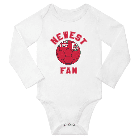 Newest Bermuda Soccer Football Fan Baby Long Sleeve Jumpsuits Clothes (White 12 Months)
Newest Bermuda Soccer Football Fan Baby Long Sleeve Jumpsuits Clothes (White 12 Months)