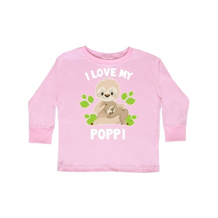 Inktastic Cute Sloth I Love My Poppi with Green Leaves Gift Toddler Boy or Toddler Girl Long Sleeve T-Shirt
Inktastic Cute Sloth I Love My Poppi with Green Leaves Gift Toddler Boy or Toddler Girl Long Sleeve T-Shirt