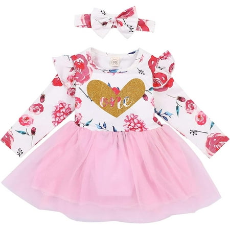 Sinhoon Toddler Baby Girl Dresses Outfits Floral Long Sleeve Tutu Dress Ruffled Skirt 1st Birthday Clothes
Sinhoon Toddler Baby Girl Dresses Outfits Floral Long Sleeve Tutu Dress Ruffled Skirt 1st Birthday Clothes