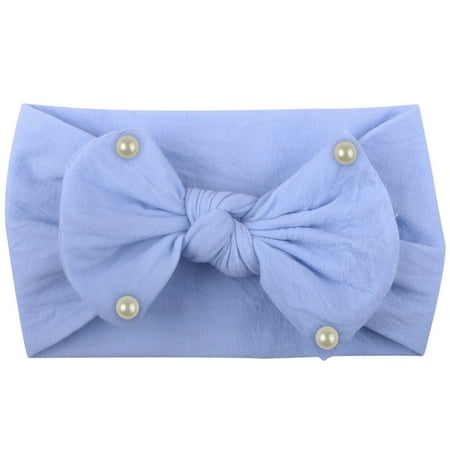 KEVCHE Baby Nylon Headbands Hairbands Hair Bow Elastics Hair Accessories for Baby Girls