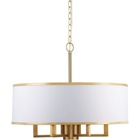 MANXING 19 Inch 5 Lights Modern Adjustable Rose Gold Drum Chandelier Metal Brass Pendant Light Fixtures with White Round Plastic Shade for Bedroom Living Room Dining Room
MANXING 19 Inch 5 Lights Modern Adjustable Rose Gold Drum Chandelier Metal Brass Pendant Light Fixtures with White Round Plastic Shade for Bedroom Living Room Dining Room