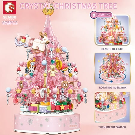 Senbao Building Blocks Christmas Music Box With Lights Animation Model Building Christmas Gift Children‘s Toys
Senbao Building Blocks Christmas Music Box With Lights Animation Model Building Christmas Gift Children‘s Toys