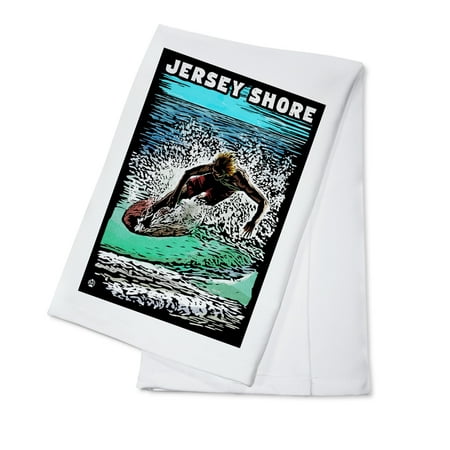 Jersey Shore Skimboarder Scratchboard (100% Cotton Tea Towel Decorative Hand Towel Kitchen and Home)
Jersey Shore Skimboarder Scratchboard (100% Cotton Tea Towel Decorative Hand Towel Kitchen and Home)