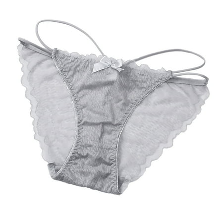Dadaria Underwear Women Fashion Lace Low Waist Transparent Hollow Mesh Cotton Underpants Gray One Size Women
Dadaria Underwear Women Fashion Lace Low Waist Transparent Hollow Mesh Cotton Underpants Gray One Size Women