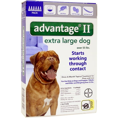 topical flea treatment for dogs advantage ii flea and lice topical treatment for dogs 55 lbs 6 count walmart topical flea treatment for dogs advantage ii flea and lice topical treatment for dogs 55 lbs 6 count walmart