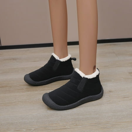 Christmas Ladies Fashion Solid Color Suede Shoes Plush Warm Flat Comfortable Cotton Boots
Christmas Ladies Fashion Solid Color Suede Shoes Plush Warm Flat Comfortable Cotton Boots