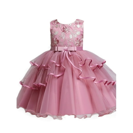 uukiA Child Girl 18-24 Months+2-7 Years Solid Floral Sleeveless Lace Fashion Wedding Dress
uukiA Child Girl 18-24 Months+2-7 Years Solid Floral Sleeveless Lace Fashion Wedding Dress