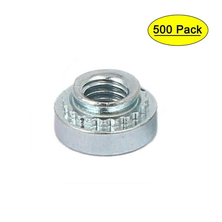 S-M3-2 Carbon Steel Self Clinching Rivet Nut 500pcs for 1.4mm Thin Plates