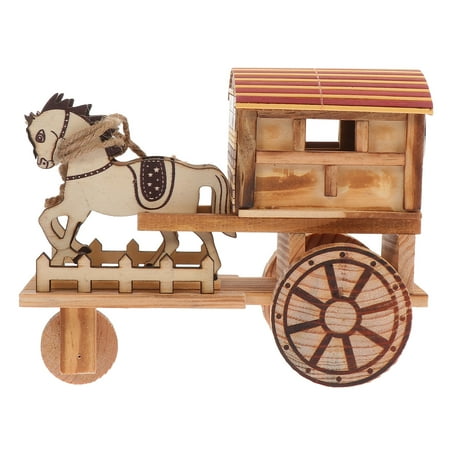 TOYMYTOY 1pc Music Carriage Wooden Music Design Vintage Carriage Model Adornment 
TOYMYTOY 1pc Music Carriage Wooden Music Design Vintage Carriage Model Adornment