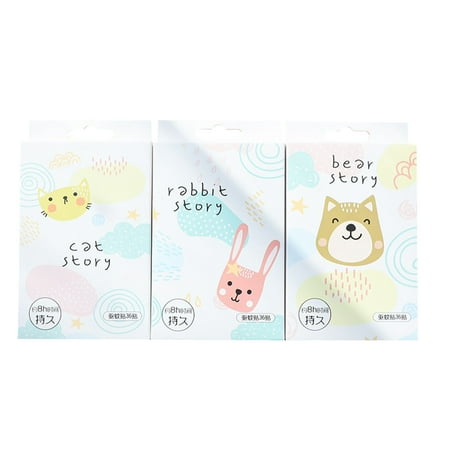 jsaierl Mosquito Repellent Patch Cartoon Non-woven Outdoor Mosquito Repellent Sticker Infant Adult Plant Mosquito Repellent Sticker