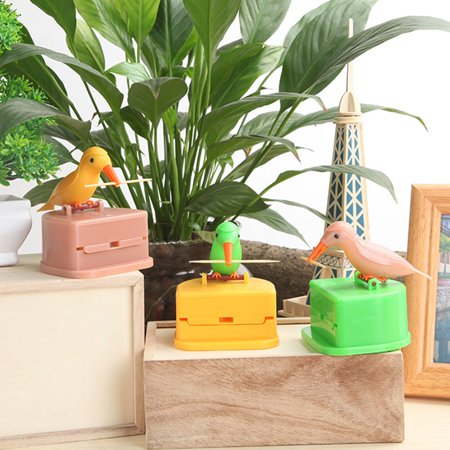 gotofar Smart Press Type Bird Shape Toothpick Holder Box Dispenser Dinning Table Gadget
gotofar Smart Press Type Bird Shape Toothpick Holder Box Dispenser Dinning Table Gadget