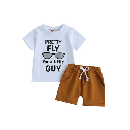 Coduop Baby Boys 2 Piece Outfit Set Letter Print Short Sleeve T-Shirt and Elastic Shorts Clothes
Coduop Baby Boys 2 Piece Outfit Set Letter Print Short Sleeve T-Shirt and Elastic Shorts Clothes