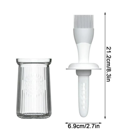 Cglfd Shield Oil Brush High Temperature Resistant Food Grade Baking Silicone Brush Set Removable Barbecue Brush Oil Brush Dipping Brush
Cglfd Shield Oil Brush High Temperature Resistant Food Grade Baking Silicone Brush Set Removable Barbecue Brush Oil Brush Dipping Brush