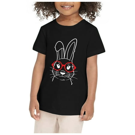 Sobgg25 Girls Tops Tees Shirts Kids Bunny Shirt Toddler Boys T Shirt Kids Cute Bunny Rabbit Graphic Tees Tops Size 3-4 Years
Sobgg25 Girls Tops Tees Shirts Kids Bunny Shirt Toddler Boys T Shirt Kids Cute Bunny Rabbit Graphic Tees Tops Size 3-4 Years