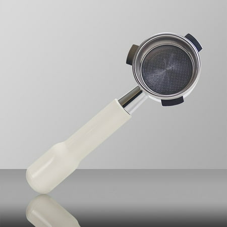 58MM Stainless Steel Coffee Machine E61 Bottom Filter Holder Portafilter NUOVA Professional Accessories White Handle
58MM Stainless Steel Coffee Machine E61 Bottom Filter Holder Portafilter NUOVA Professional Accessories White Handle