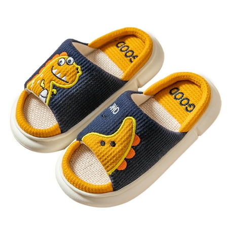 NIUREDLTD Children s Cute Dinosaur Slippers Non Slip Novelty Slippers Winter Light Sole Slippers Size 21
NIUREDLTD Children s Cute Dinosaur Slippers Non Slip Novelty Slippers Winter Light Sole Slippers Size 21