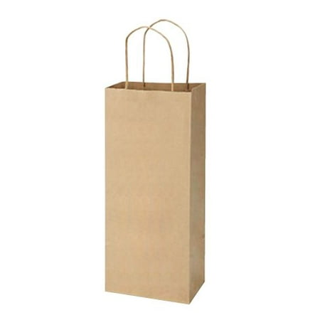 5.25 x3.5 x13 • 50 pcs •Brown Kraft Paper Wine Bags 95% POST CONSUMER MATERIALS & FSC CERTIFIED
5.25 x3.5 x13 • 50 pcs •Brown Kraft Paper Wine Bags 95% POST CONSUMER MATERIALS & FSC CERTIFIED