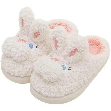 PIKADINGNIS Cute Fluffy Rabbit House Slippers for Women Men Trendy Warm Soft Anti-skip Indoor Shoes 2 Patterns
PIKADINGNIS Cute Fluffy Rabbit House Slippers for Women Men Trendy Warm Soft Anti-skip Indoor Shoes 2 Patterns