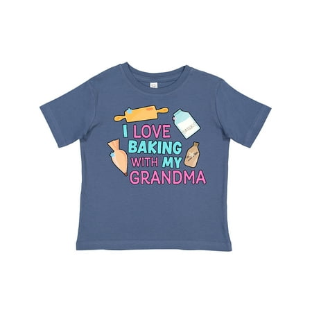 Inktastic I Love Baking with My Grandma Gift Toddler Toddler Girl T-Shirt 
Inktastic I Love Baking with My Grandma Gift Toddler Toddler Girl T-Shirt