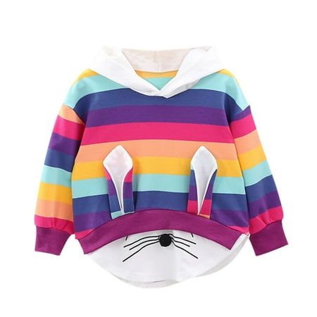 Baby Girl Sweatshirts Top Causal Long Sleeve Sweatshirt Girls Clothes Rainbow Pullover Sweater Infant Fall Winter Clothes
Baby Girl Sweatshirts Top Causal Long Sleeve Sweatshirt Girls Clothes Rainbow Pullover Sweater Infant Fall Winter Clothes