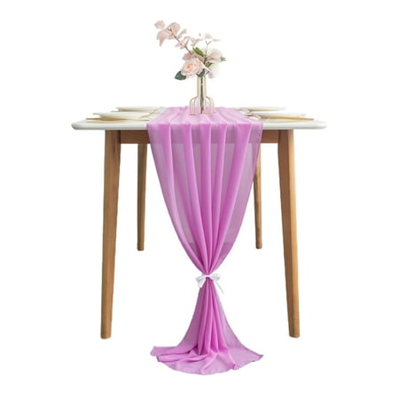 Banquet Decoration Tables Runner Chiffon Tablecloth Rose Gold Simple Holiday Party Supplies Solid Color Polyester Fabric
Banquet Decoration Tables Runner Chiffon Tablecloth Rose Gold Simple Holiday Party Supplies Solid Color Polyester Fabric