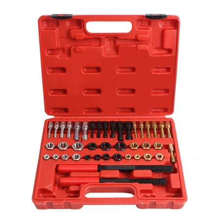 Andoer 42Pcs Rethread Reapir Tools Kit Metric File Thread File UNFUNC Rethreader Dies Taps
Andoer 42Pcs Rethread Reapir Tools Kit Metric File Thread File UNFUNC Rethreader Dies Taps