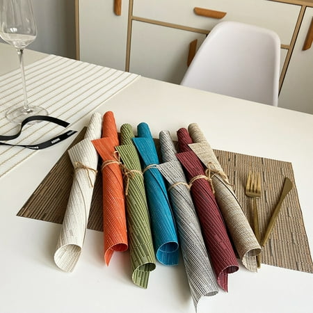1 Set Insulation Pads Anti-scald Wear-resistant Anti-scratch Polyester Home Hotel Restaurant Dining Table Mat Kit Household Supplies
1 Set Insulation Pads Anti-scald Wear-resistant Anti-scratch Polyester Home Hotel Restaurant Dining Table Mat Kit Household Supplies