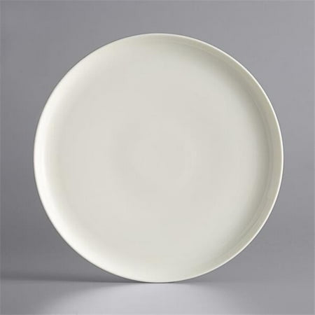 Oneida HO1801019WH 10 oz 10.5 in. Speckle Porcelain Coupe Plate Gray & White