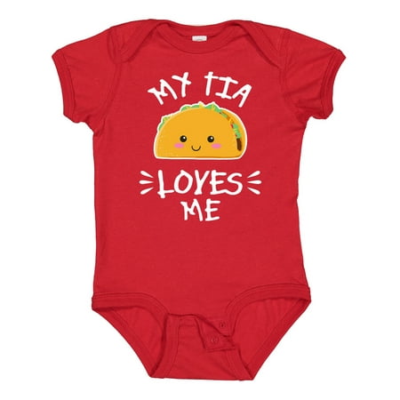 Inktastic My Tia Loves Me with Taco Illustration Gift Baby Boy or Baby Girl Bodysuit
Inktastic My Tia Loves Me with Taco Illustration Gift Baby Boy or Baby Girl Bodysuit
