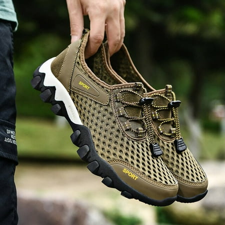 Men Sneakers Breathable Mesh Casual Shoes Men Slip-On Walking Sneakers Comfortable Light Non-slip Beach Shoes Loafers
Men Sneakers Breathable Mesh Casual Shoes Men Slip-On Walking Sneakers Comfortable Light Non-slip Beach Shoes Loafers