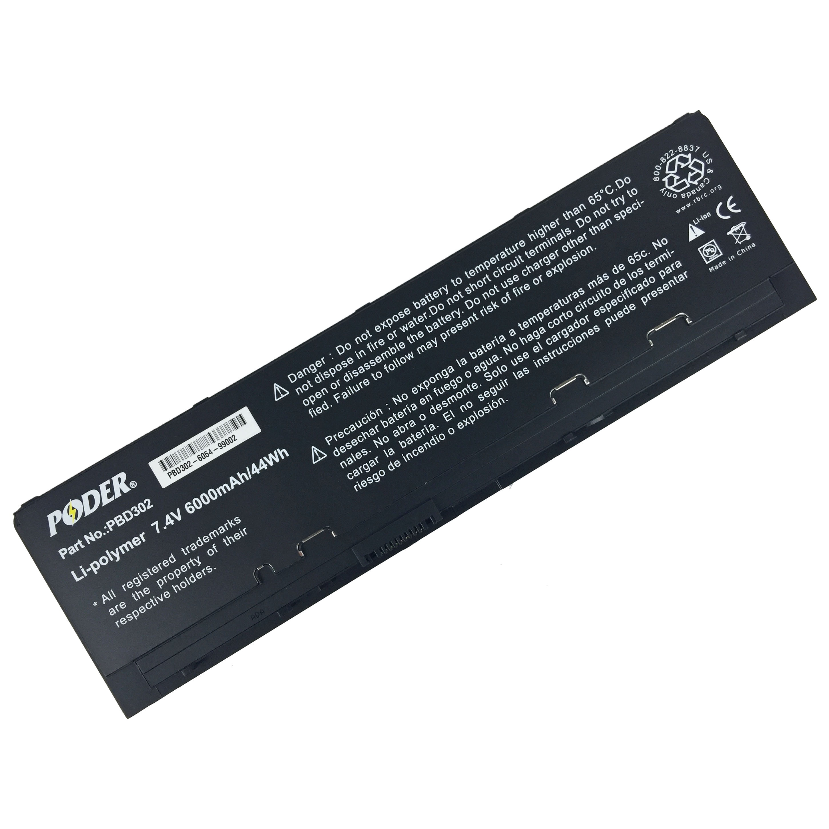 New Poder Premium High Quality Cell Replacement Battery For Dell