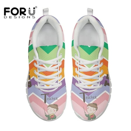 Casual Ladies Lace Up Flats Sneakers Cute Cartoon Teacher Printing Women Shoes Brand Footwear Gifts for Teachers
Casual Ladies Lace Up Flats Sneakers Cute Cartoon Teacher Printing Women Shoes Brand Footwear Gifts for Teachers