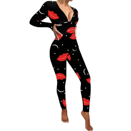 Pianpianzi Denim Jumpsuits for Women with Sleeves Formal Sequin Jumpsuits for Women Popover Romper Women Sexy V Neck Lips Printing Long Sleeve Nightwear Jumpsuit Bodysuit Playsuit Romper
Pianpianzi Denim Jumpsuits for Women with Sleeves Formal Sequin Jumpsuits for Women Popover Romper Women Sexy V Neck Lips Printing Long Sleeve Nightwear Jumpsuit Bodysuit Playsuit Romper