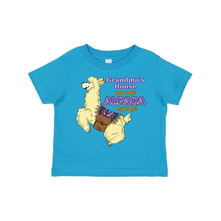 Inktastic Cute Jumping Alpaca-Grandma s House You Say ALPACA My Bags! Gift Toddler Boy or Toddler Girl T-Shirt
Inktastic Cute Jumping Alpaca-Grandma s House You Say ALPACA My Bags! Gift Toddler Boy or Toddler Girl T-Shirt