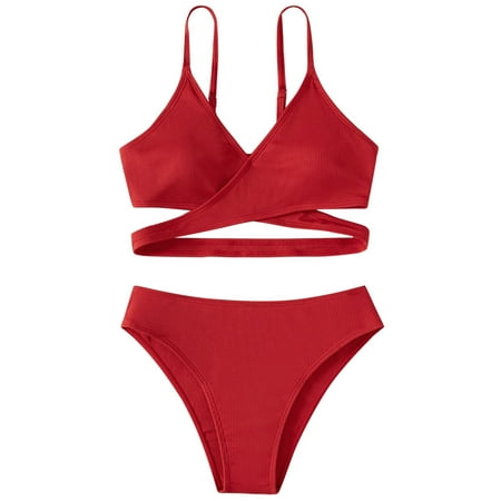 Toddler Girl 2 Piece Swimsuit Sport Solid High Waist Bikini Set Swimwear Bathing Suit
Toddler Girl 2 Piece Swimsuit Sport Solid High Waist Bikini Set Swimwear Bathing Suit