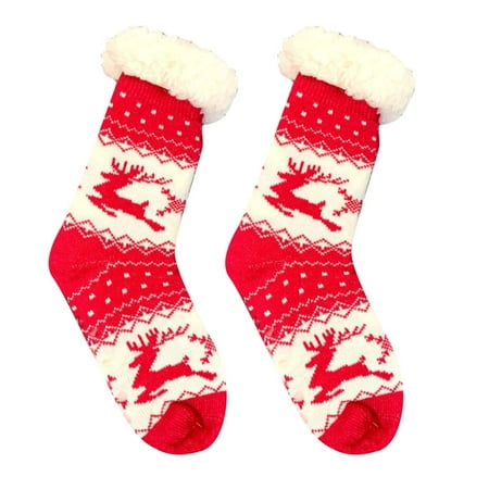 kpoplk Christmas Socks For Women Women Autumn And Winter Home Floor Socks Plus Velvet Thickened Womens Christmas Socks(Red)
kpoplk Christmas Socks For Women Women Autumn And Winter Home Floor Socks Plus Velvet Thickened Womens Christmas Socks(Red)