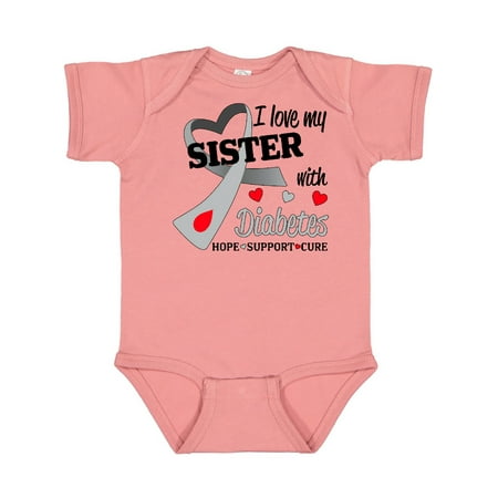 Inktastic I Love my Sister with Diabetes Gift Baby Boy or Baby Girl Bodysuit
Inktastic I Love my Sister with Diabetes Gift Baby Boy or Baby Girl Bodysuit