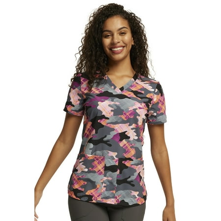Dickies EDS Women Scrubs Top V-Neck Print DK876
Dickies EDS Women Scrubs Top V-Neck Print DK876