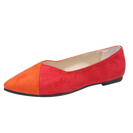 Cathalem Women Shoes Fashion And Comfortable Soft Flat Sandals Single Shoes Color Matching Flat Sandals Red 40
Cathalem Women Shoes Fashion And Comfortable Soft Flat Sandals Single Shoes Color Matching Flat Sandals Red 40