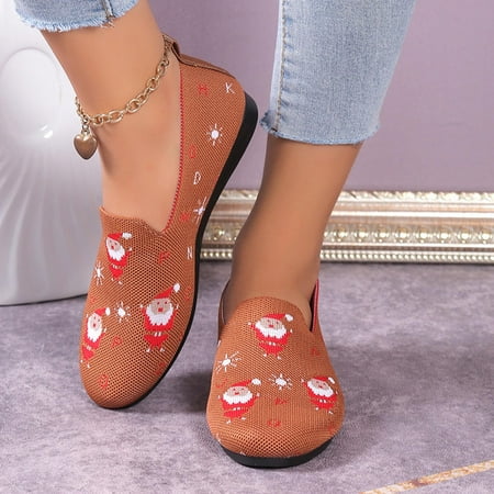 WQJNWEQ Clearance Women s Fly Woven Flat Casual Christmas Single Shoe Mesh Breathable Shoes on Sale
WQJNWEQ Clearance Women s Fly Woven Flat Casual Christmas Single Shoe Mesh Breathable Shoes on Sale