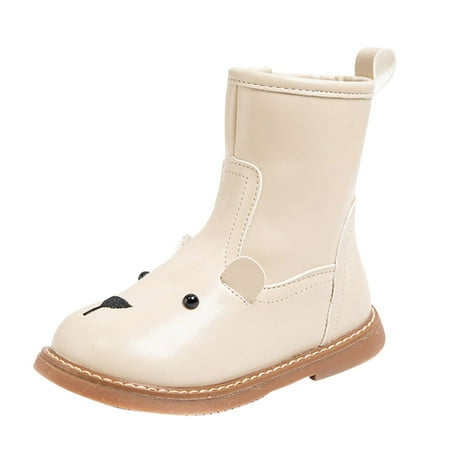 ZMHEGW Fashion Winter Children Boots For Boys And Girls Flat Bottom Non Slip Round Toe Side Zipper Short Plush Warm And Comfortable Cartoon Animal Pattern
ZMHEGW Fashion Winter Children Boots For Boys And Girls Flat Bottom Non Slip Round Toe Side Zipper Short Plush Warm And Comfortable Cartoon Animal Pattern