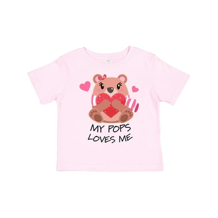 Inktastic My Pops Loves Me- Bear and Hearts Gift Toddler Boy or Toddler Girl T-Shirt
Inktastic My Pops Loves Me- Bear and Hearts Gift Toddler Boy or Toddler Girl T-Shirt