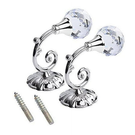 QJUHUNG Hanging Hook 2 Pcs Large Rhinestone Hanging Hooks Curtain Wall Tie Back Hook Hanger Holder
QJUHUNG Hanging Hook 2 Pcs Large Rhinestone Hanging Hooks Curtain Wall Tie Back Hook Hanger Holder