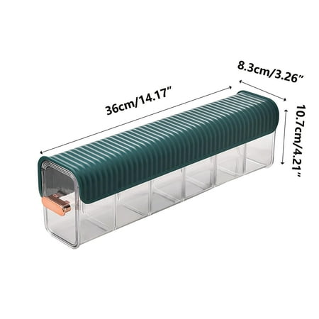 JeashCHAT Multi-functional Partition Wall-mounted Seasoning Data Cable Underwear Socks Three-in-one Partition Sorting Storage Box
JeashCHAT Multi-functional Partition Wall-mounted Seasoning Data Cable Underwear Socks Three-in-one Partition Sorting Storage Box