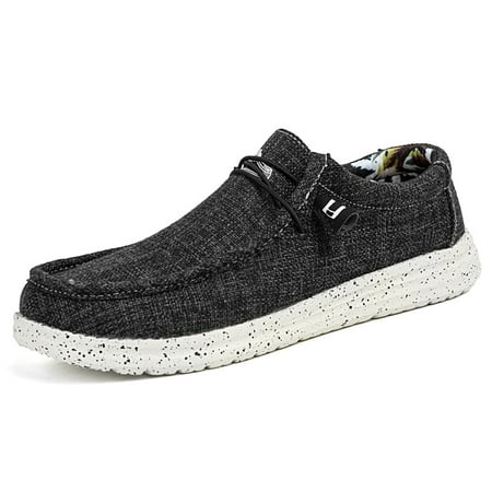 FULORIS Mens Slip On Loafers Shoes Lightweight Walking Shoes Comfort Casual Boat Shoes